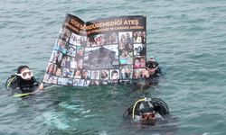 İstanbul Tuzla’da Kartalkaya Yangınında Ölen 78 Kişi İçin Anma Dalışı Düzenlendi