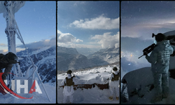 Mehmetçik, Zorlu Kış Koşullarında Hududu Koruyor