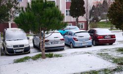 Keşan’da Kar Yağışı Etkili Oluyor