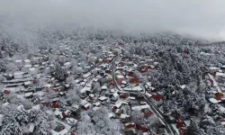 Osmaniye Yaylalarında Kar ve Sis Manzarası