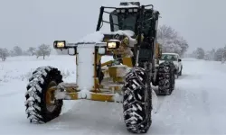 Amasya’da Kar Nedeniyle 54 Köy Yoluna Ulaşım Sağlanamıyor