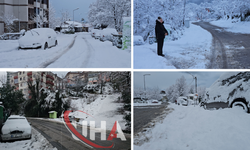 Zonguldak’ta Kar Etkili, 133 Köy Yoluna Ulaşılamıyor