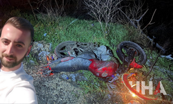 Devrilen Motosiklet Kazasında Sürücü Ağır Yaralandı