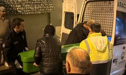 Merdiven boşluğunda hareketsiz bulunan kişi hastaneye götürüldü