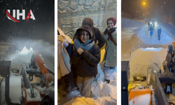 Batman’da Kar Ve Tipide Yolda Kalan 10 İşçi Kurtarıldı