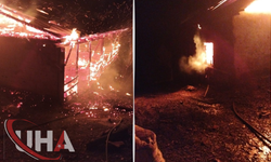 Sobadan Kaynaklanan Yangın, Evi Küle Döndürdü