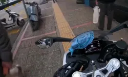 Tehlikeli Sürüş Anlarını Paylaşan Motosiklet Sürücüsüne Ceza Uygulandı
