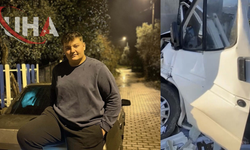 Kamyonet Ağaçlara ve Duvara Çarptı, Sürücü Hayatını Kaybetti