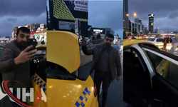 Taksi Şoförü Engelli Bireylerin Olduğu Aileyi Taksiden İndirdi