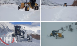 Elazığ’da Kar Engeli: 323 Köy Yolu Kapalı