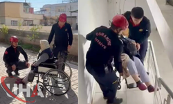 Osmaniye’de Elektrik Kesintisi Nedeniyle Evine Çıkamayan Yaşlı Kadına İtfaiye Yetişti