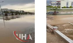 Aydın'da Sağanak Sonrası Yollar Sular Altında Kaldı