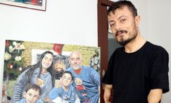 Elleri Olmayan Ressam, Sevgililer Günü İçin Tablolar Yapıyor