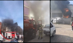 Dekoratif Köpük Atölyesinde Yangın Meydana Geldi