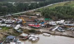 Antalya'da Hortumun İzleri Siliniyor; Su Hâlâ Çekilmedi