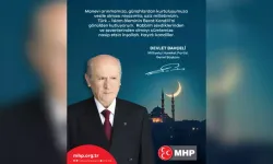 Bahçeli'den Berat Kandili Dolayısıyla Anlamlı Mesaj