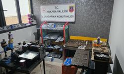 Ankara’daki sahte plaka operasyonunda 1 kişi yakalandı