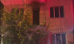 Aydın’da Çıkan Yangında Ev Sahibi Dumandan Etkilendi