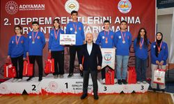 Adıyaman’da Sporcular Madalyaları Depremde Ölenler İçin Aldı