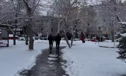 Ardahan, Kar Yağışıyla Beyaza Büründü