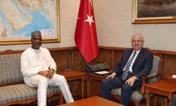 Bakan Güler, Ganalı Mevkidaşı İle Buluştu