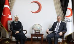 Bakan Memişoğlu, Türk Kızılay Genel Başkanı ile Bir Araya Geldi