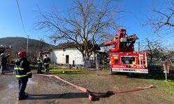 Betonarme Evde Çıkan Yangında 1 Yaralı