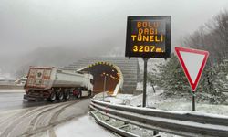 Bolu Dağı’nda Kar Yağışı Başladı