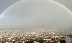 Sağanağın Ardından Bursa’da Kartpostallık Gökkuşağı