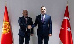 Bakan Fidan, Kırgızistan Parlamento Başkanı Uulu ile Görüştü
