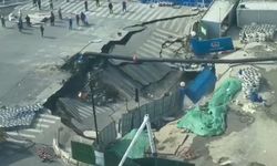 Metro İnşaatında Yol Çöktü: Çin’de Panik