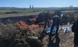 Çorum’da Ele Geçirilen 180 Litre Kaçak Alkol Yok Edildi
