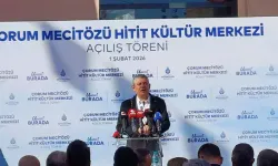 CHP Genel Başkanı Özel, Mecitözü Hitit Kültür Merkezi'nin Açılışını Yaptı