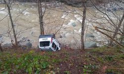 Dereye Yuvarlanan Araçta Sürücü Hayatını Kaybetti