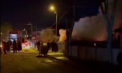 Düzce’de müştemilatta çıkan yangın kısa sürede söndürüldü