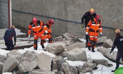 Erzurum'da Kış Şartlarında Nefes Kesen Tatbikat
