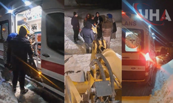 Kapalı Köyde Rahatsızlanan Hamile Kadın İçin Ekipler Harekete Geçti