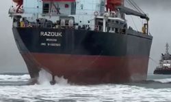 İstanbul Sarıyer’de Karaya Oturan Gemi Kurtarıldı