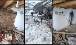 Heyelan Nedeniyle Tek Katlı Ev Toprak Altında Kaldı