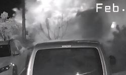 Kamyonun Devrildiği Kaza Anı Kameraya Yansıdı