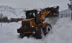 Bitlis'in Yüksek Kesimlerde Kar Kalınlığı 1 Metreyi Aştı; 100 Köy Yolu Ulaşıma Kapandı