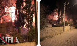 Adana’da Ev Alevlere Teslim Oldu