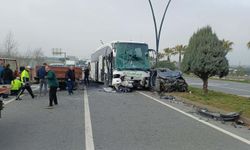 Manisa’da Araçlar Birbirine Girdi: 5 Yaralı