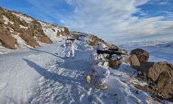 Mehmetçik Hudut Bölgelerinde Karlı Arazide Faaliyet Gerçekleştirdi