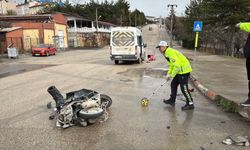 Minibüs Kazasında Motosiklet Sürücüsü Hayatını Kaybetti