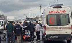 Motosiklet İle Otomobil Çarpıştı: 1 Yaralı