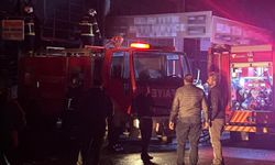 Nevşehir’de oto döşeme dükkanında çıkan yangına müdahale edildi