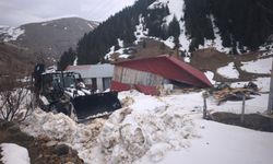 Ordu’da 2 Bin 100 Rakımda Evin Üzerine Çığ Düştü