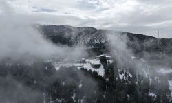Osmaniye’de Eşsiz Kar Manzarası Drone Kamerasında