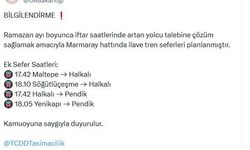 Ramazan Süresince Marmaray Seferleri Artıyor